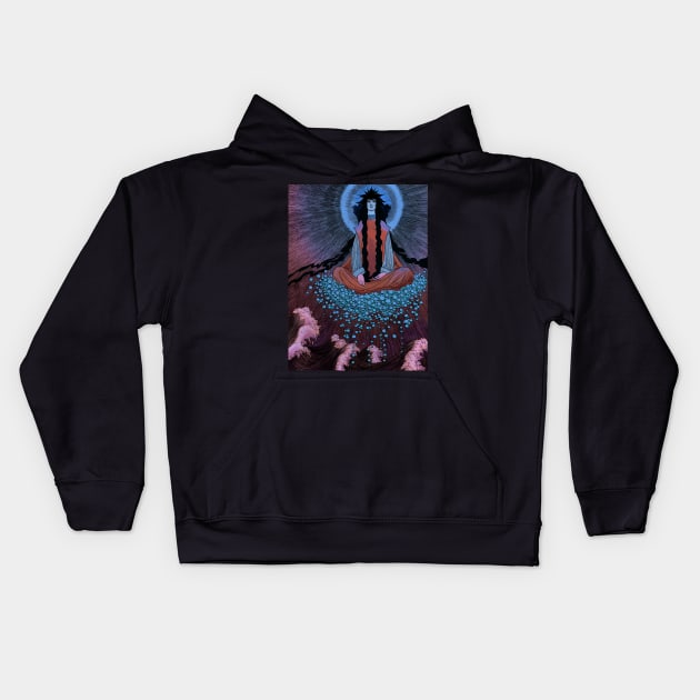 Sidney Sime - The Gods Of Pegana, Lord Dunsany, meditation, fantasy Kids Hoodie by AltrusianGrace